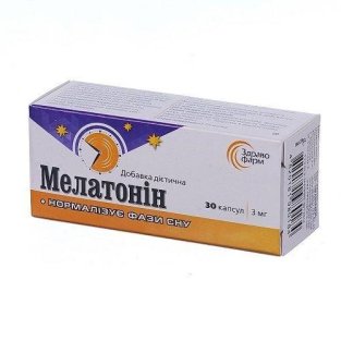 Мелатонін таблетки №30 - 1