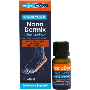 NanoDermix (НаноДермикс) Ultra Active средство кератолитичное от сухих мозолей/натоптышей 10мл - 2