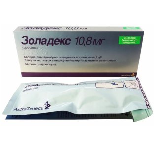 Золадекс капсулы для подкожного введения 10,8 мг шприц-аппликация №1 - 1