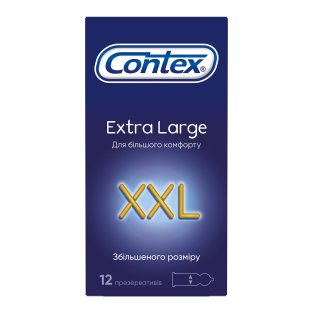 Презервативи CONTEX XL (Extra Large) №12 - 1