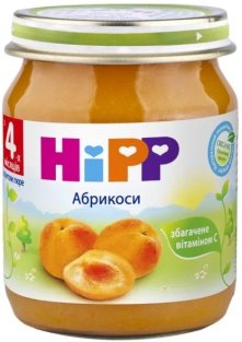HIPP Пюре фруктовое Абрикосы 125г - 1