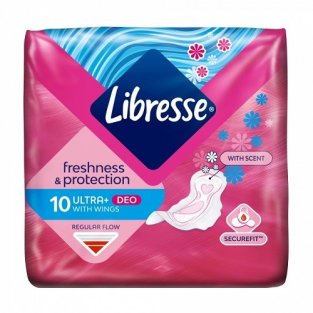Прокладки Libresse Ultra Normal Freshness and Protection with wings №10 - 1
