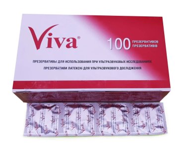 Презервативы VIVA для УЗД №100 - 1