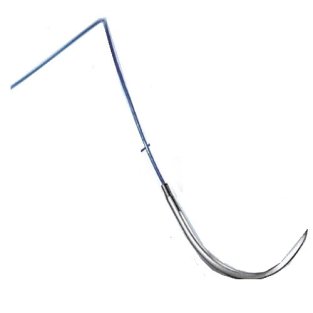 Шовный материал хирургический нерассасывающийся Optilene USP 5/0(1) 90см 2 колющие иглы 1/2(17мм) сердечно-сосудистый упаковка RCP - 1