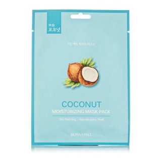 BONNYHILL Маска тканевая для лица экстракт кокоса 23г - 1