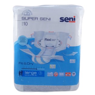 Підгузки для дорослих Super Seni Extra Large №10 - 1