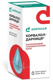 Корвалол-Дарница капли оральные раствор флакон 40мл - 1