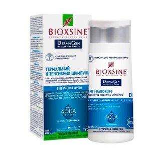 Bioxsine (Биоксин) ДермаДжен АкваТермал Интенсивный термальный шампунь 200мл - 1