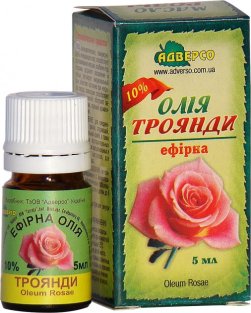 Олія троянди 10% ефірна 5мл - 1