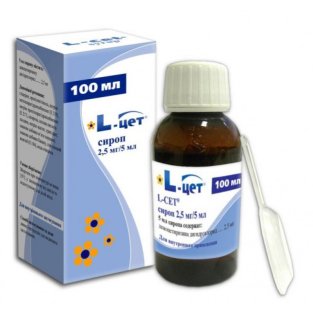 L-Цет сироп 2,5 мг /5 мл у флаконі 100мл №1 - 1