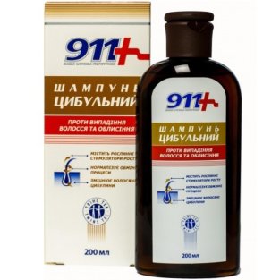 911 Луковый шампунь против випадения волос 200 мл - 1