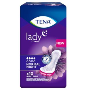 Прокладки урологические TENA Lady Normal Night №10 - 1