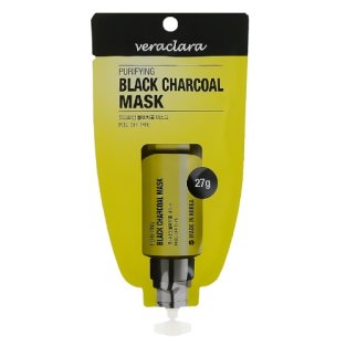 Veraclara Маска-пленка для лица Purifying Black Charcoal с черным углем 27г - 1