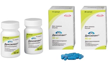 Дексилант капсулы с модифицированным высвобождением твердые 60 мг блистер №14 - 2