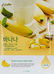 Esfolio Маска тканевая для лица банановая 23 мл - 1