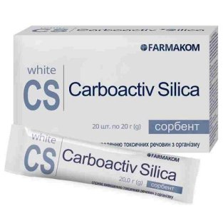 Карбоактив Silica гель стік-пакет 20г №20 - 1