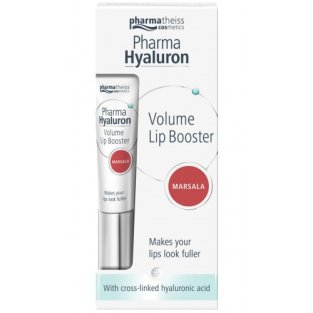 Бальзам PHARMA HYALURON Lip Booster для объема губ (марсала) 7мл - 1