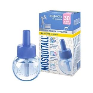 MOSQUITALL жидкость от комаров Нежная защита для детей 30 мл (45 ночей) - 1