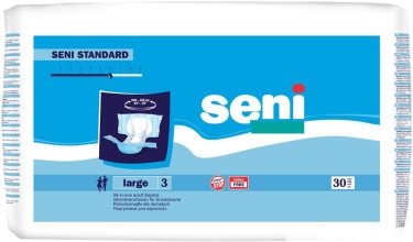 Підгузки для дорослих Seni Standard Large Air №30 - 1