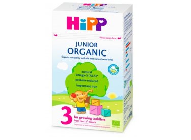HIPP органическое детское сухое молоко Organic 3 Junior 500г - 3