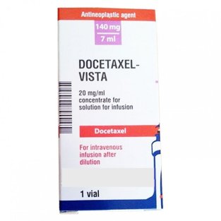 Доцетаксел-Віста концентрат для розчину для інфузій 20 мг/мл флакон 7 мл - 1