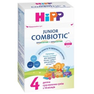 HIPP дитяча суха молочна суміш Combiotic 4 Junior 500г - 1