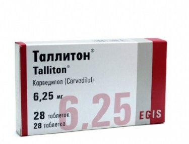 Таллітон таблетки 6.25 мг №28 - 1
