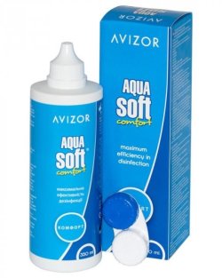 Avizor Aqua Soft Comfort раствор для ухода за контактными линзами 350мл - 1