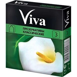 Презервативы VIVA классические №3 - 1