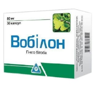 Вобилон капсули 80 мг №30 - 1