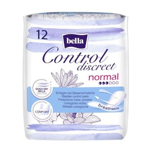 Прокладки урологические Bella Control Discreet normal №12 - 1