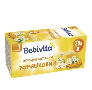 Bebivita Фиточай ромашка 1.5г №20 - 1