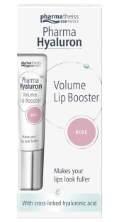 Бальзам PHARMA HYALURON Lip Booster для объема губ (розовый) 7мл - 1
