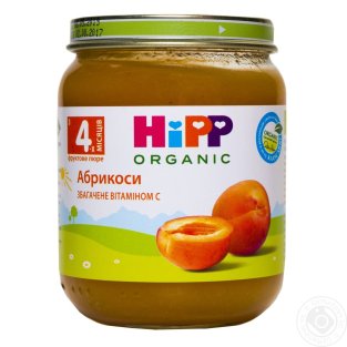 HIPP Пюре фруктове Абрикоси 125г - 2