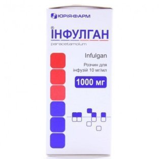 Инфулган раствор для инфузий 10 мг/мл(1000мг) бутылка 100 мл - 1