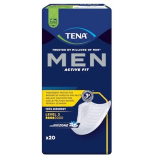 Прокладки урологічні TENA Men Level 2 №20 - 1
