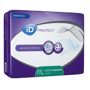 Пеленки ID PROTECT Super для взрослых 60х90 №30 - 1