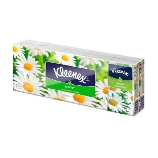 Платочки Kleenex №10х10 ромашка - 1