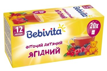 Bebivita Фиточай ягодный 1.5г №20 - 1