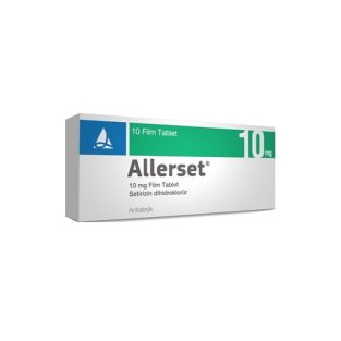 Аллерсет таблетки вкриті плівковою оболонкою 5 мг №10 - 1