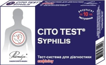 Тест-система для диагностики сифилиса CITO TEST Syphilis №1 - 2