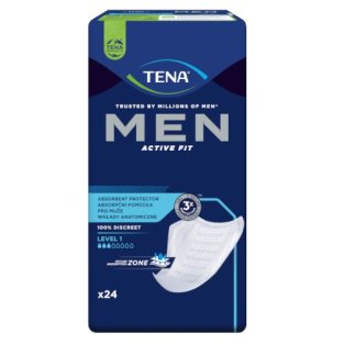 Прокладки урологічні TENA Men Level 1 №24 - 1
