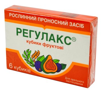 Регулакс фруктові кубики №6 - 1