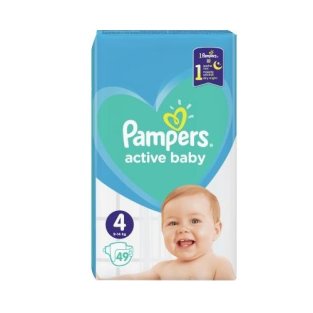 Подгузники PAMPERS Active Baby-Dry Maxi (8-14кг) №49 - 1