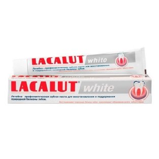 Зубная паста Лакалут-вайт 75 мл - 1