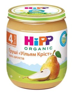 HIPP Пюре фруктове Груші Вільям Кріст 125г - 2