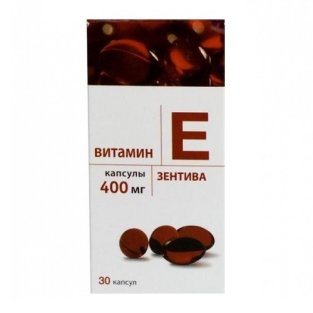 Вітамін Е-Зентіва капсули 400 мг №30 - 1