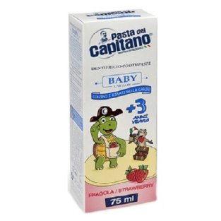 Зубная паста Pasta del Capitano для детей от 3 лет клубника 75 мл - 1