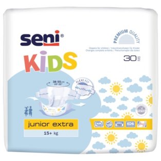 Підгузки для дітей Seni Kids junior extra №30 - 1