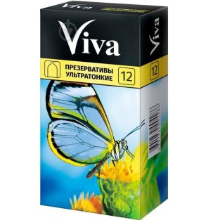 Презервативи VIVA ультратонкі №12 - 1